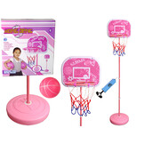 Basket - basketbal paal - kind - 170x38 x34 cm - roze