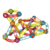 Magneet speelgoed - 76 elementen - 8x2x2 cm - LED verlichting
