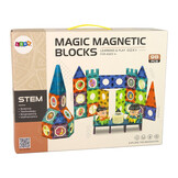 Magneet speelgoed - 98 elementen - meerkleurig