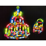 Magneet speelgoed - 102 elementen - 8x2x2 cm - LED verlichting