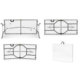 Klaptafel - campingtafel - 153x70cm - wit