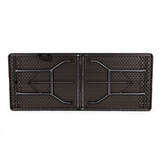 Klaptafel - campingtafel - 179x74 cm - houten patroon