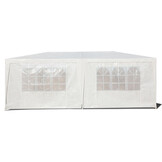 Partytent - 600x300 cm -  gepoedercoat staal - wit