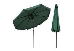 Parasol - polyester - kantelbaar - 300 cm - groen