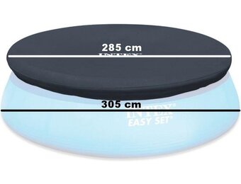 Afsluitdekzeil - zwembad cover - 305 cm diameter - zwembaden