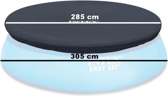 Afsluitdekzeil - zwembad cover - 305 cm diameter - zwembaden