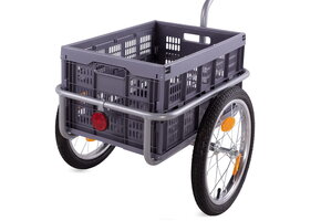 Fietskar - Fietsaanhanger - tot 50 kg - afneembare transportbox