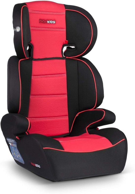 Kinderzitje auto - 15 tot 36 kg - rood & zwart