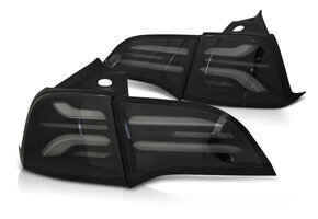Achterlichten TESLA MODEL 3 17- smoke zwart LED