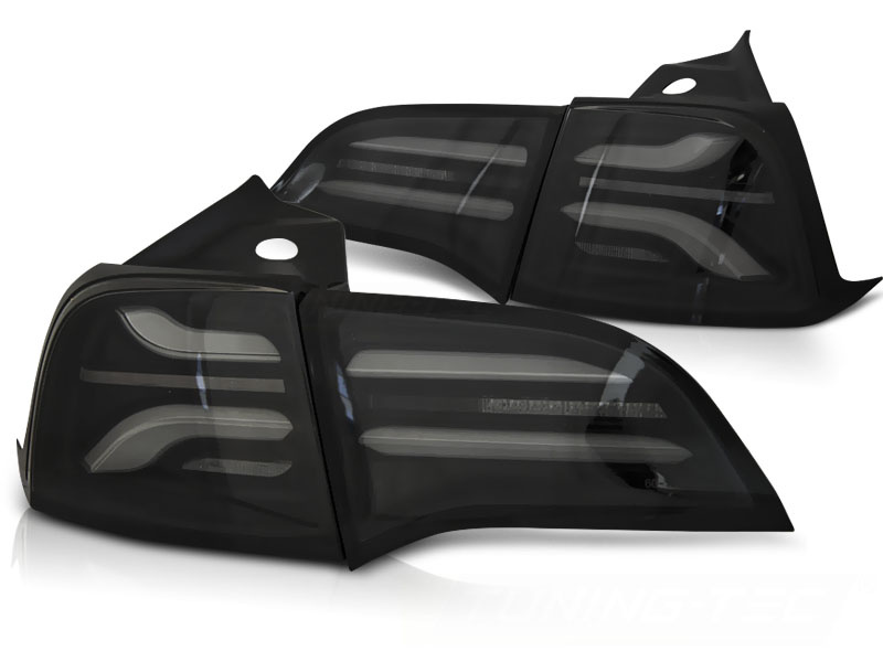 Achterlichten TESLA MODEL 3 17- smoke zwart LED