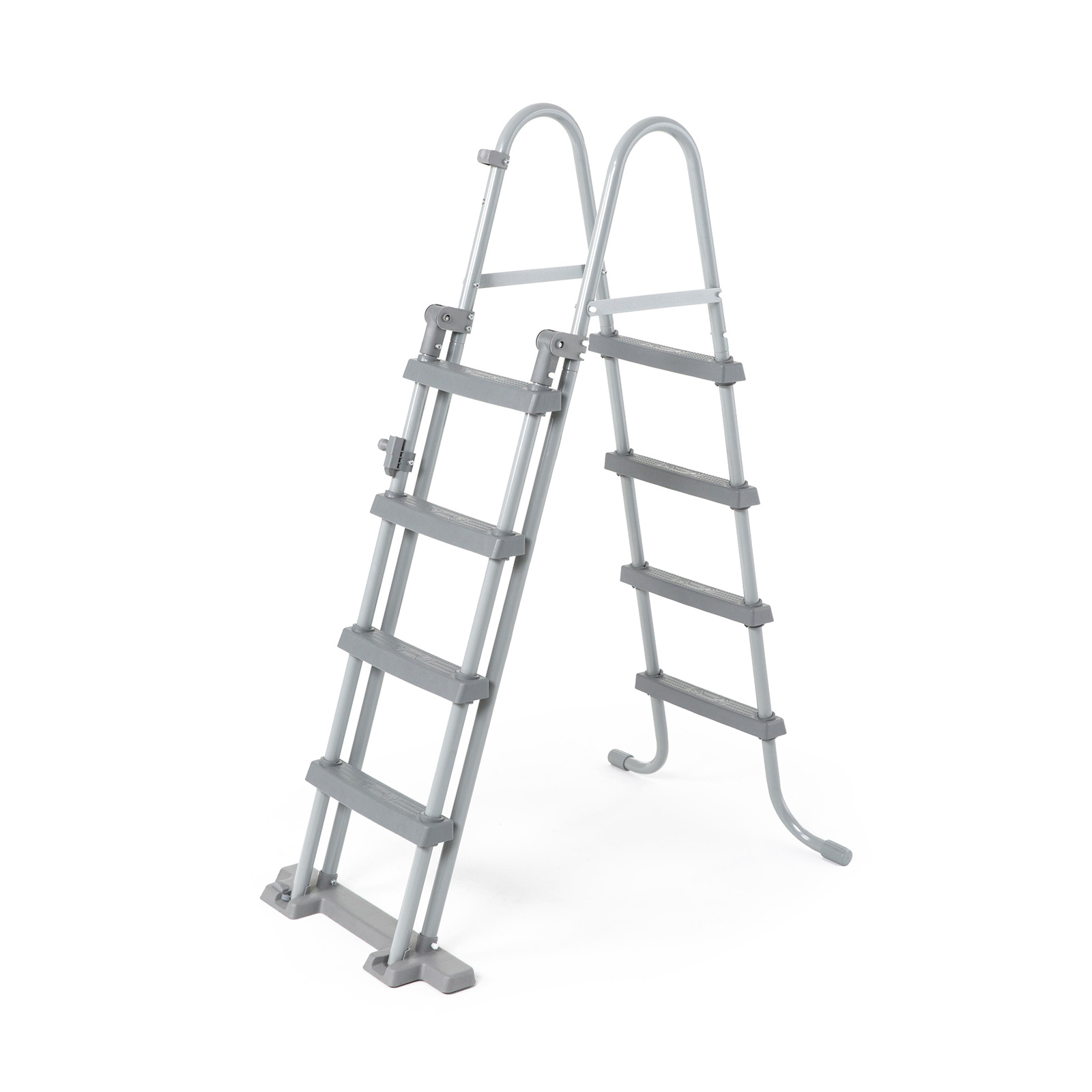 Bestway zwembad - 412x201x122cm - met filterpomp & trap - grijs
