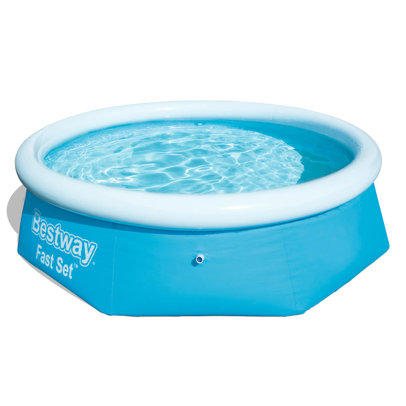 Bestway zwembad - Fast Set - ⌀ 244cm - met pomp en afdekzeil