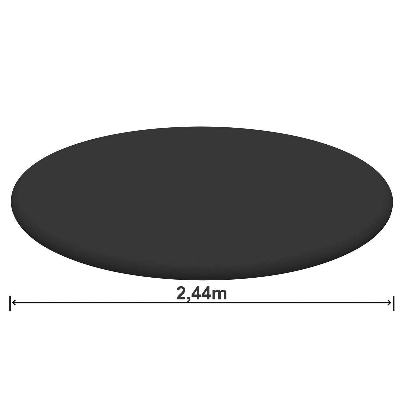Bestway zwembad - opblaas zwembad - ⌀ 244cm - met afdekzeil