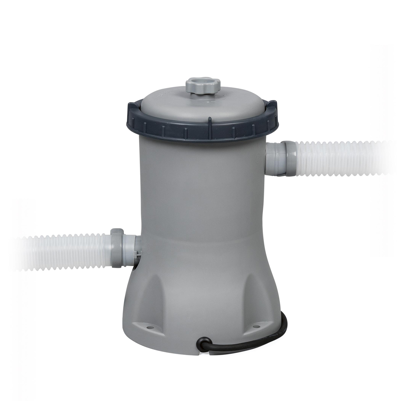 Bestway zwembad - ⌀ 366x100 cm - met filterpomp en trap - wit