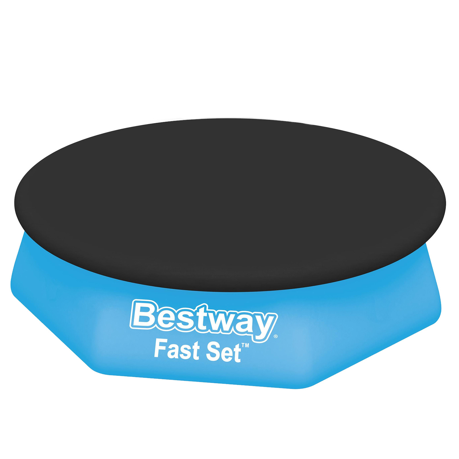 Bestway zwembad Fast Set - ⌀244cm - met filterpomp & afdekzeil