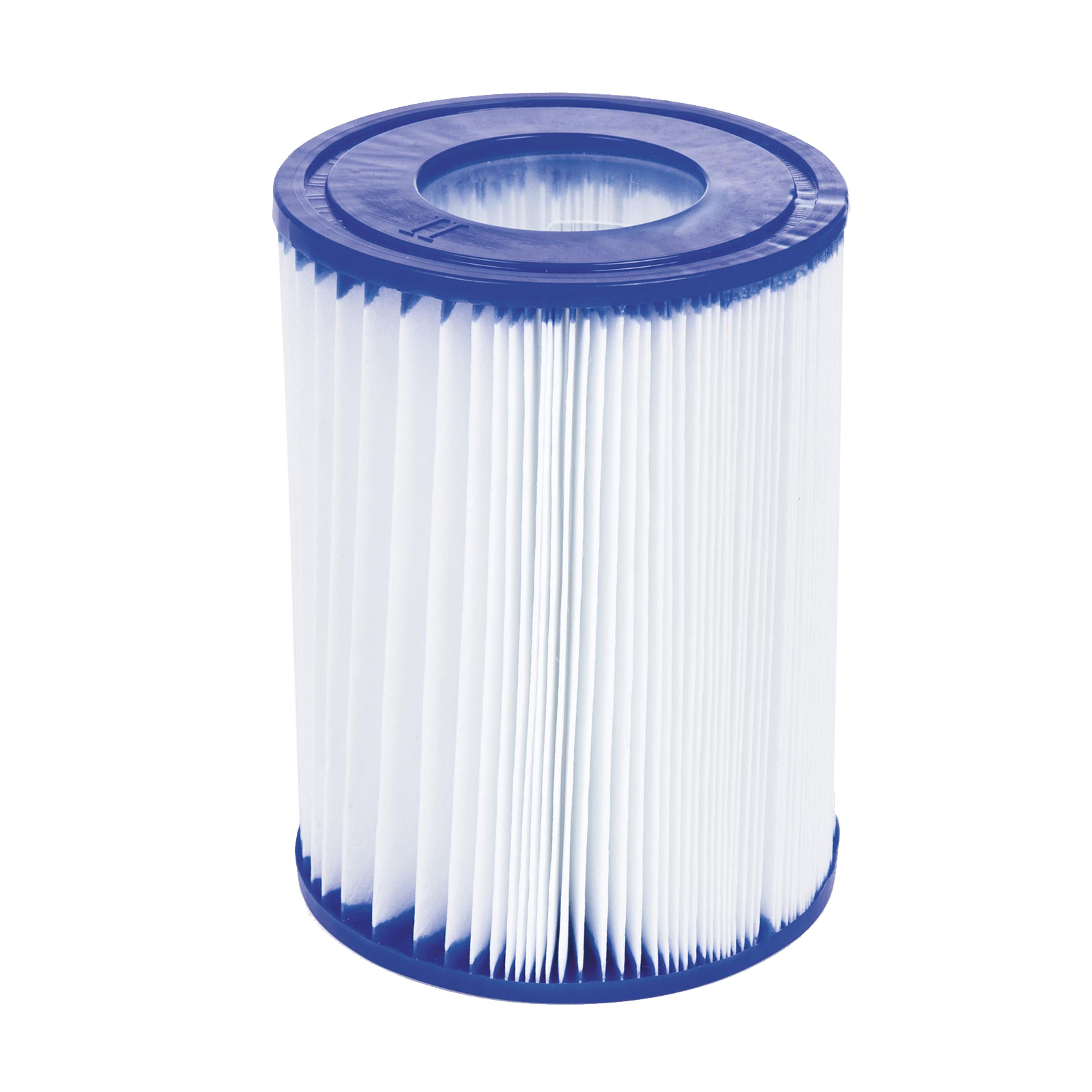 Bestway zwembad - ⌀ 457x107 cm - met filterpomp en trap - wit