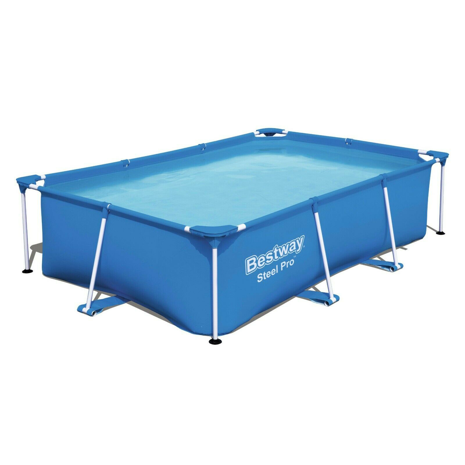 Bestway zwembad Steel Pro - opzetzwembad - 259x170x61cm - blauw