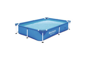 Bestway zwembad Steel Pro - opzetzwembad - 221x150x43cm - blauw