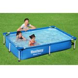 Bestway zwembad Steel Pro - opzetzwembad - 221x150x43cm - blauw