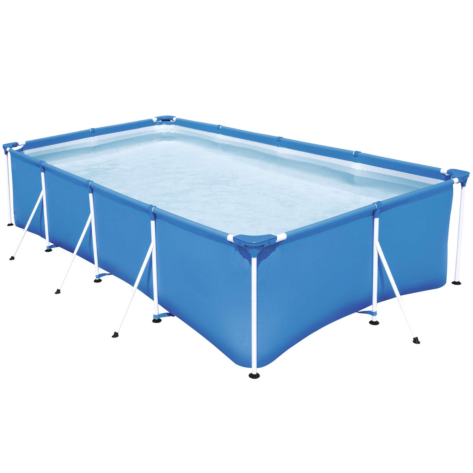 Bestway zwembad Steel Pro - opzetzwembad - 400x211x81cm - blauw