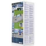 Bestway zwembad - Power Steel - 549x274x122cm - met raampjes