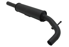 Sport voordemper - voor VW Lupo / Seat Arosa 1.4 6H 1.4 16V - RVS - 50x45 mm