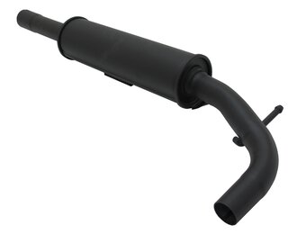 Sport voordemper - voor VW Lupo / Seat Arosa 1.4 6H 1.4 16V - RVS - 50x45 mm