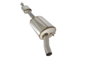 Sportuitlaat - voor VW Golf 2 Country 1.8 98 pk - RVS - 1x60 mm