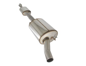 Sportuitlaat - voor VW Golf 2 Country 1.8 98 pk - RVS - 1x60 mm