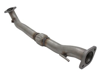 Tussenpijp - voor ABARTH GRAND PUNTO / ALFA ROMEO MITO - RVS