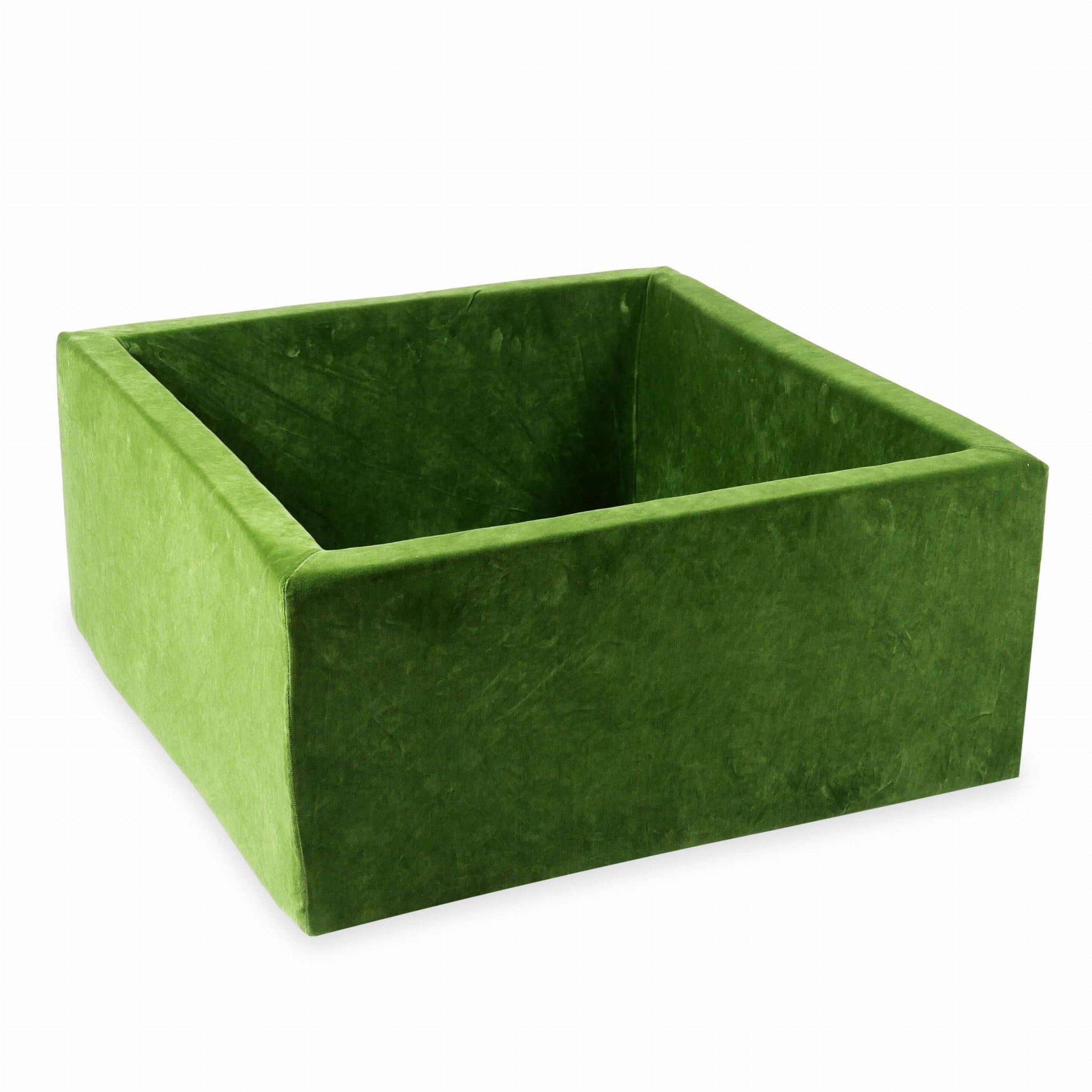 Ballenbak - zonder ballen - 90x90x40 cm - vierkant - groen