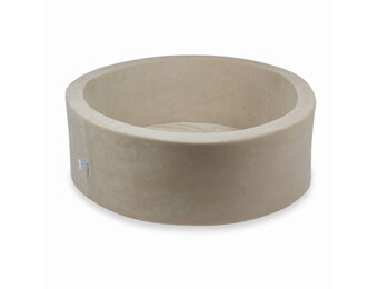 Ballenbak - zonder ballen - 90x30 cm - rond - terra