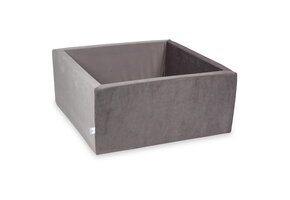 Ballenbak - zonder ballen - 90x90x40 cm - vierkant - lila