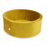 Ballenbak - zonder ballen - 110x40 cm - rond - goud