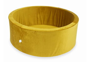 Ballenbak - zonder ballen - 110x40 cm - rond - goud