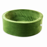 Ballenbak - zonder ballen - 90x30 cm - rond - groen