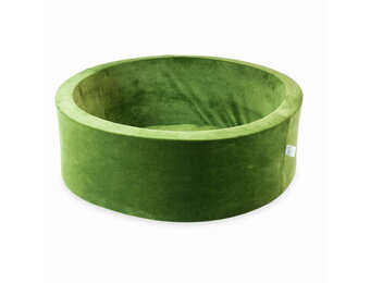 Ballenbak - zonder ballen - 90x30 cm - rond - groen