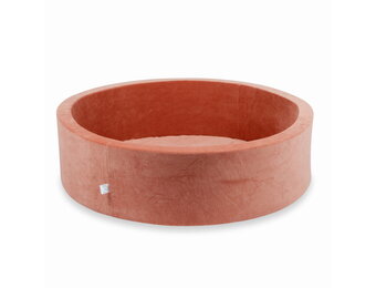 Ballenbak - zonder ballen - 110x30 cm - rond - terra