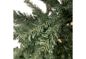 Kunstkerstboom - kunstboom - 210 cm - metalen voet - groen