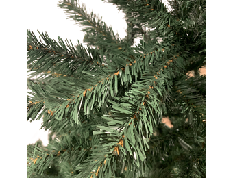 Kunstkerstboom - kunstboom - 210 cm - metalen voet - groen