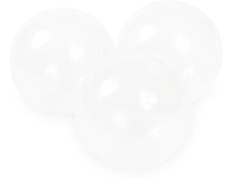 Ballenbak ballen transparant (70mm) 1000 stuks