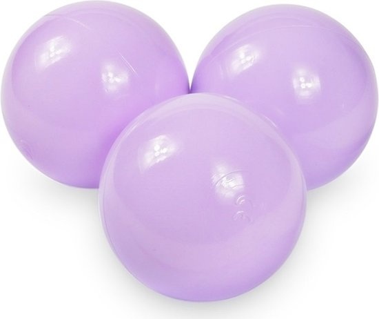 Ballenbak ballen licht paars (70mm) 1000 stuks