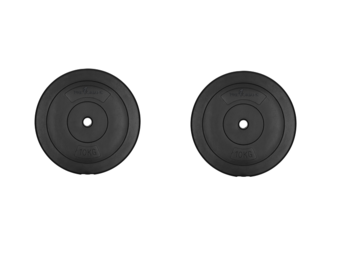 Halterschijf gewichten set GIETIJZER 20 kg - 26 mm diameter - 2x 10 kg