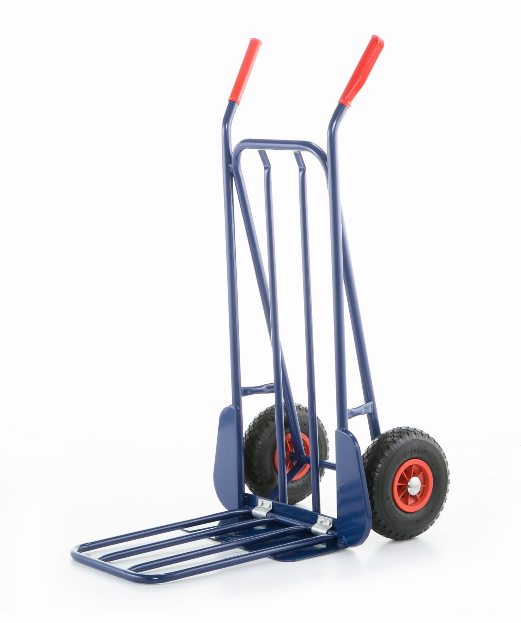 Steekwagen opvouwbaar - steekkar - tot 280 kg - staal - blauw