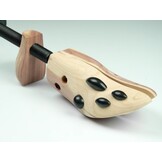 Schoenenspanner verstelbaar Cederhout - heren - maat 36 tot 47 - 1 stuk