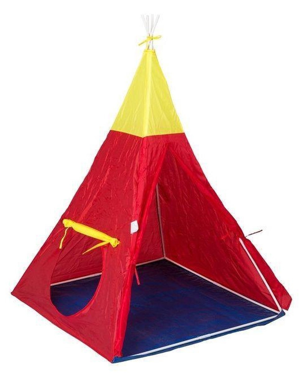Kinder speeltent met speeltunnel tipi tent huisje