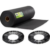 Anti worteldoek - 1,6 meter x 100 meter + 100 grondpinnen