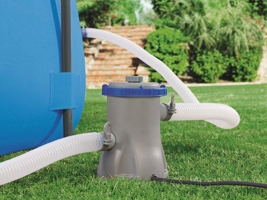 Bestway Steel Pro 400x211x81 cm - inclusief pomp & filters buiten opzetzwembad rechthoek