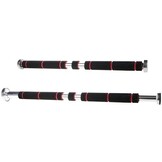Optrekstang deurpost - verstelbaar - pull-up bar doorway - 83 tot 130 cm - tot 100 KG - met handvaten