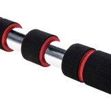 Optrekstang deurpost - verstelbaar - pull-up bar doorway - 83 tot 130 cm - tot 100 KG - met handvaten